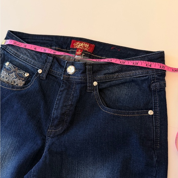 One Zone Chic Embellished Jeans Size 8 - Picture 10 of 16